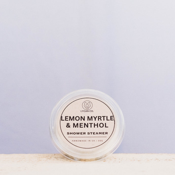Lemon Myrtle & Menthol Shower Steamer