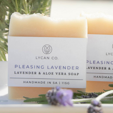 Load image into Gallery viewer, Pleasing Lavender Soap Bar
